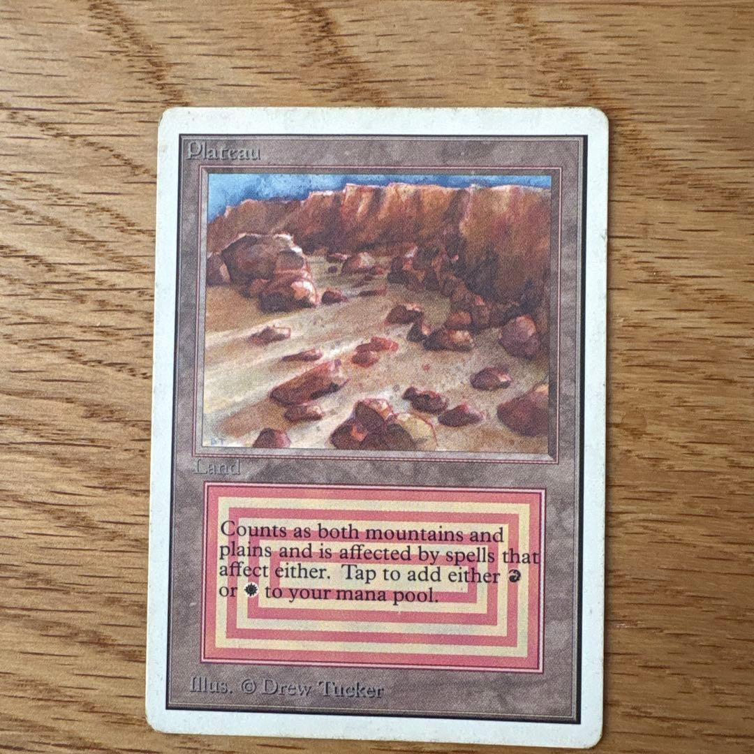 Plateau 2ED デュアルランド マジック：ザ・ギャザリング カード