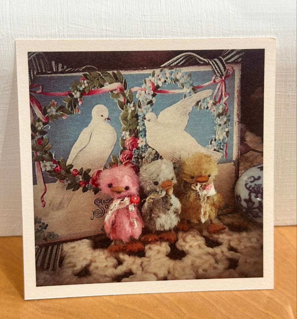 moriのえほん様　小さいアヒル　ぬいぐるみ　ミニチュア　ハンドメイド