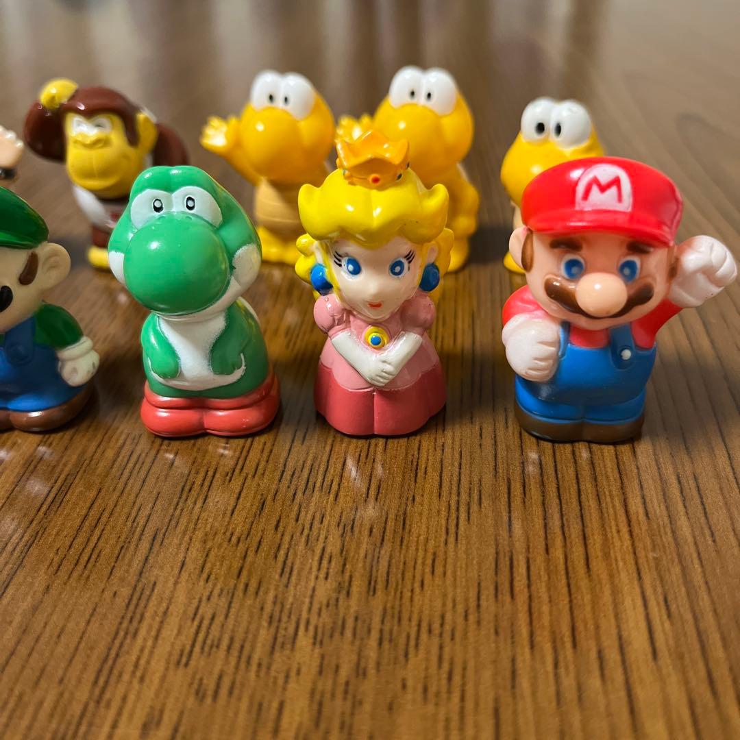 スーパーマリオ　指人形セット　90年代　レトロ