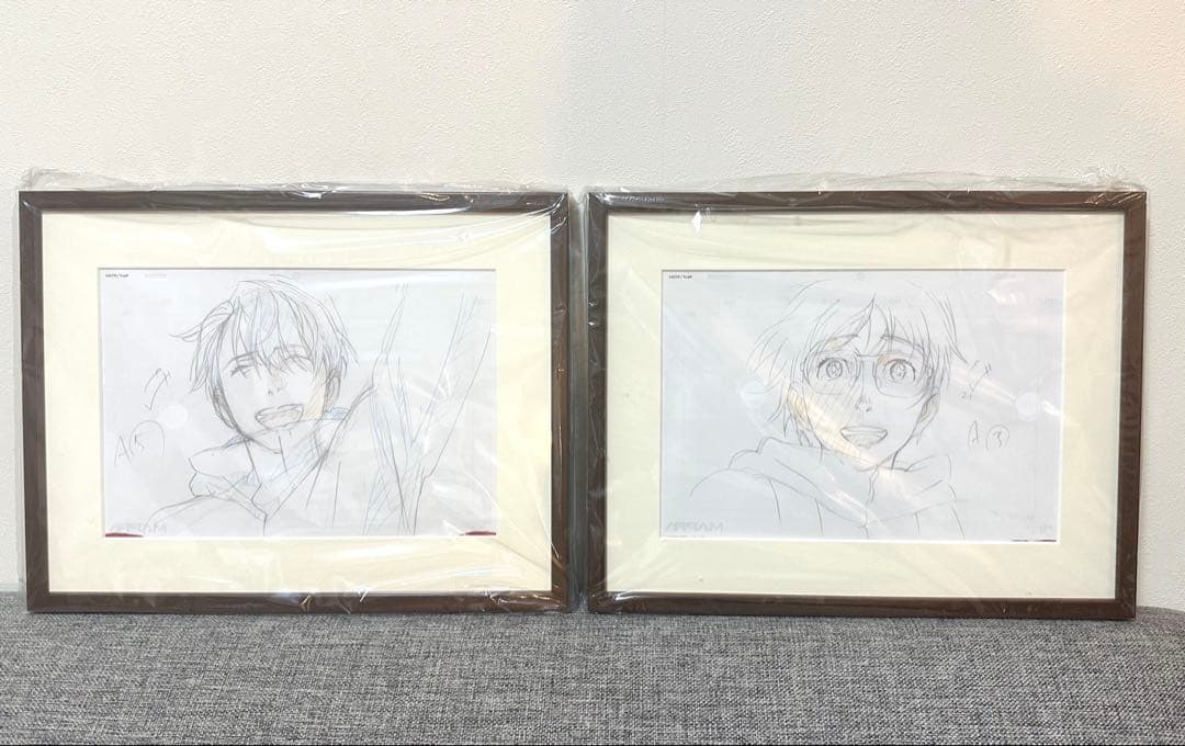 ユーリ!!! on ICE　複製原画　ヴィクトル　ユーリ　セット