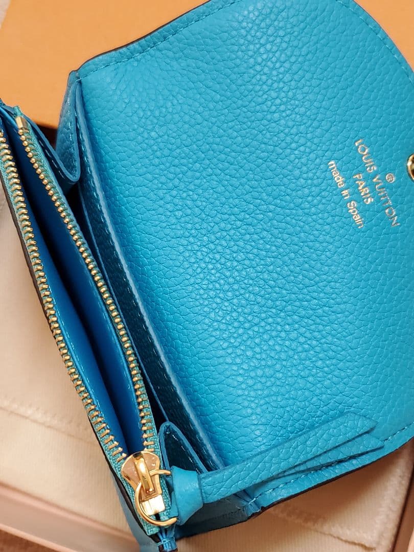 【モナモナ】ポルトモネ・ロザリ☆財布☆ターコイズブルー