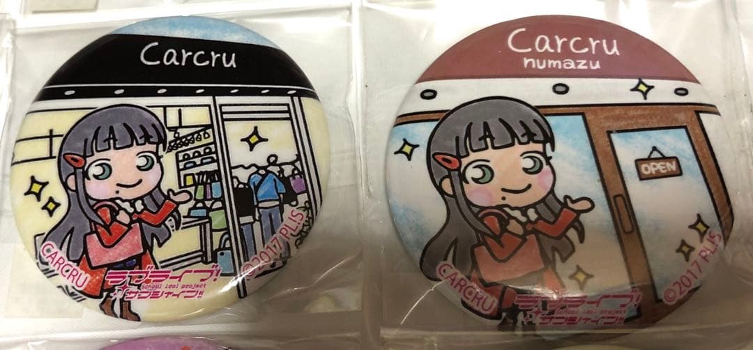 187点 レア 廃盤 エラー ラブライブ まちあるき 街歩き スクエア 缶バッジ