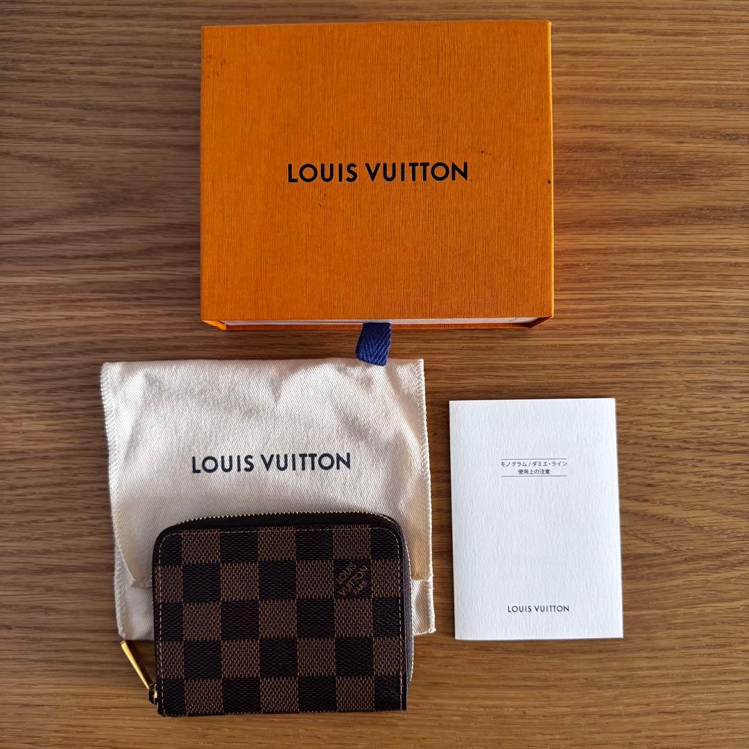 だいきち　ルイヴィトン ダミエ ジッピーパース ピンク NFCタグ