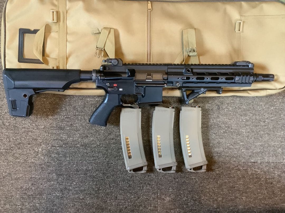 東京マルイ　次世代電動ガン HK416デルタカスタム　希少マガジン3本