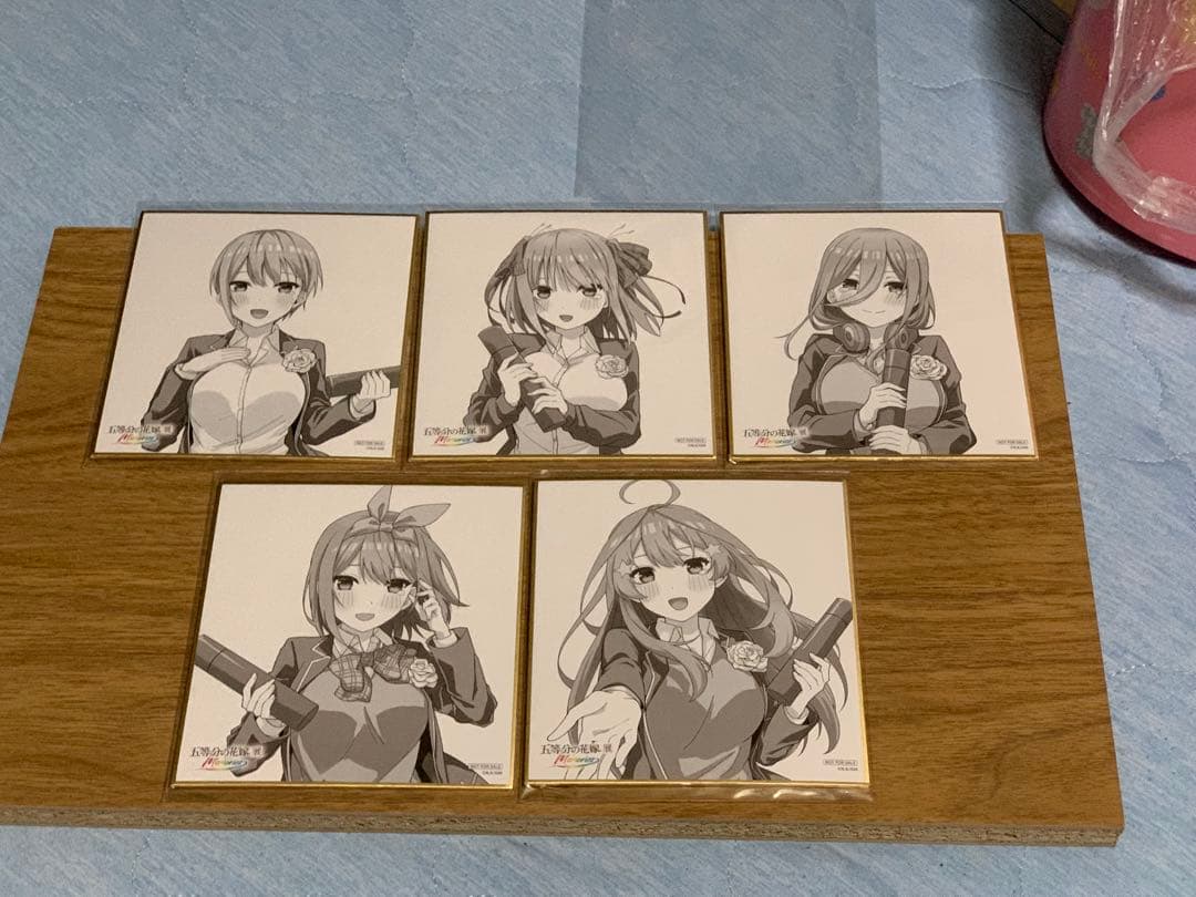五等分の花嫁　花嫁展　劇場版　入場者特典 ミニ色紙　30枚＋1枚