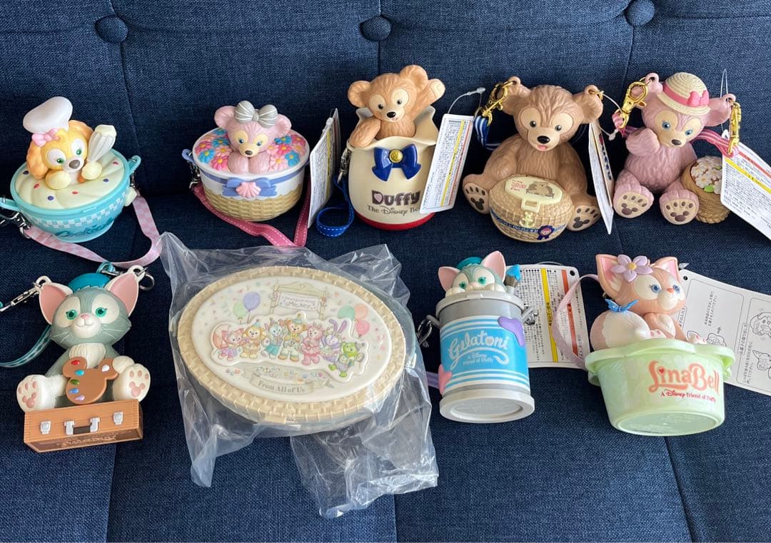 ダッフィーフレンズ　スナックケース　スーベニアケース　フロームオールオブアス