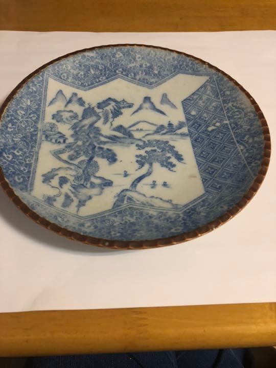 青花皿