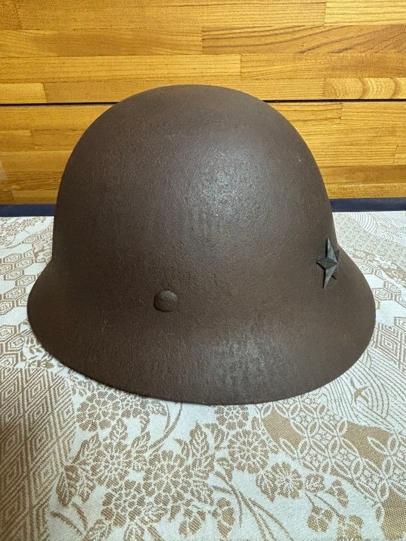 鉄兜　日本　日本軍　戦時中　星付き　ヘルメット