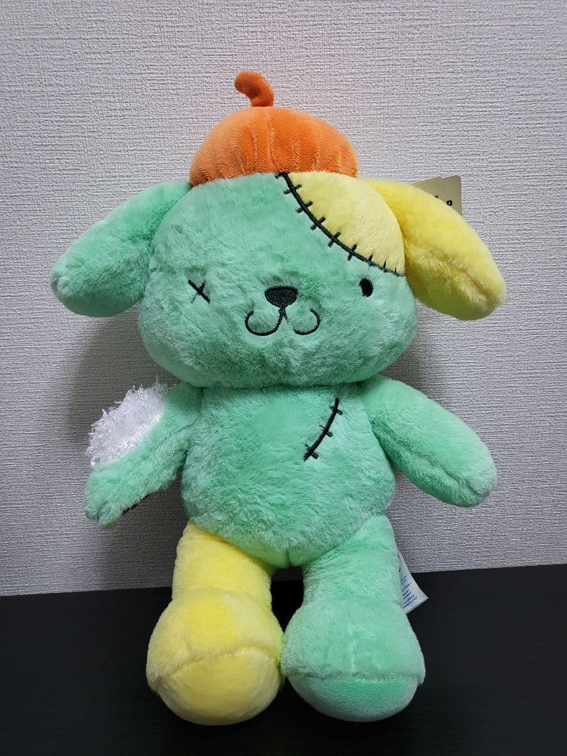 ポムポムプリン✖ビルドアベア　ゾンビぬいぐるみ