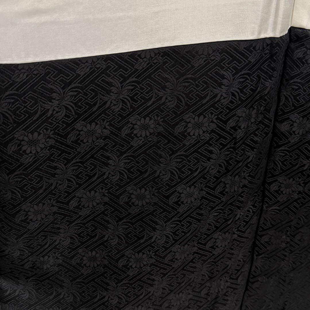 D19 訪問着 総絞り 花刺繍 正絹 着物 袷 極美品