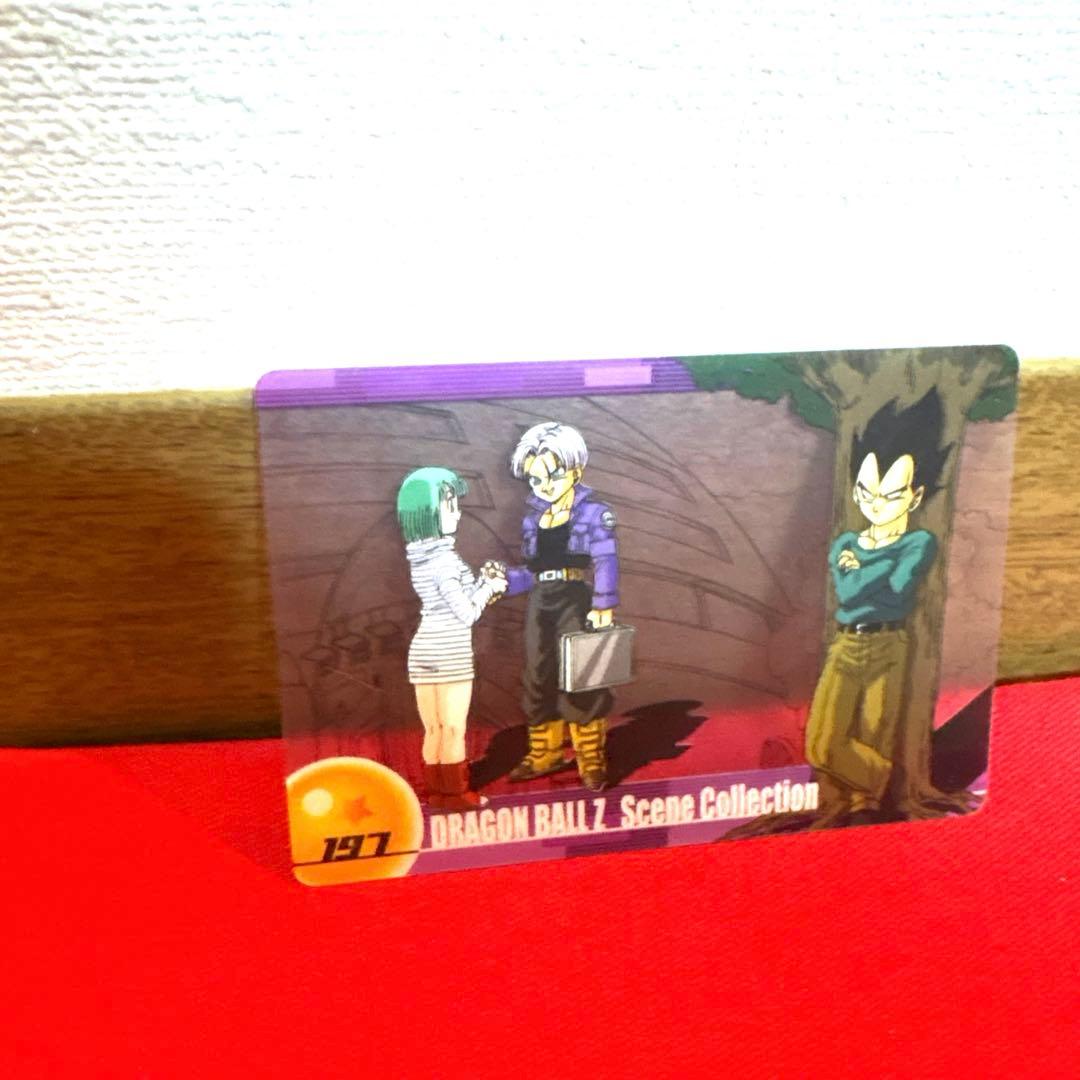 ベジータファミリー トレカ ドラゴンボールZ 鳥山明 トランクス 家族 当時物