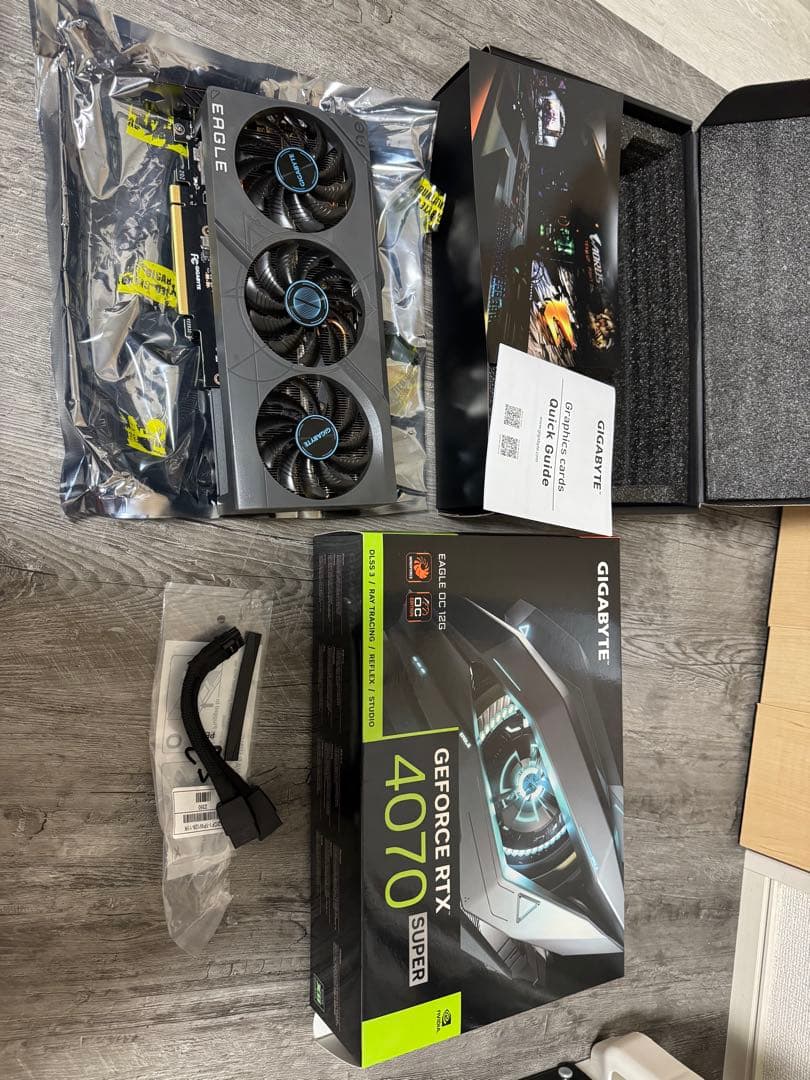 グラフィックボード・グラボ・ビデオカード GIGABYTE RTX 4070 Super EAGLE OC