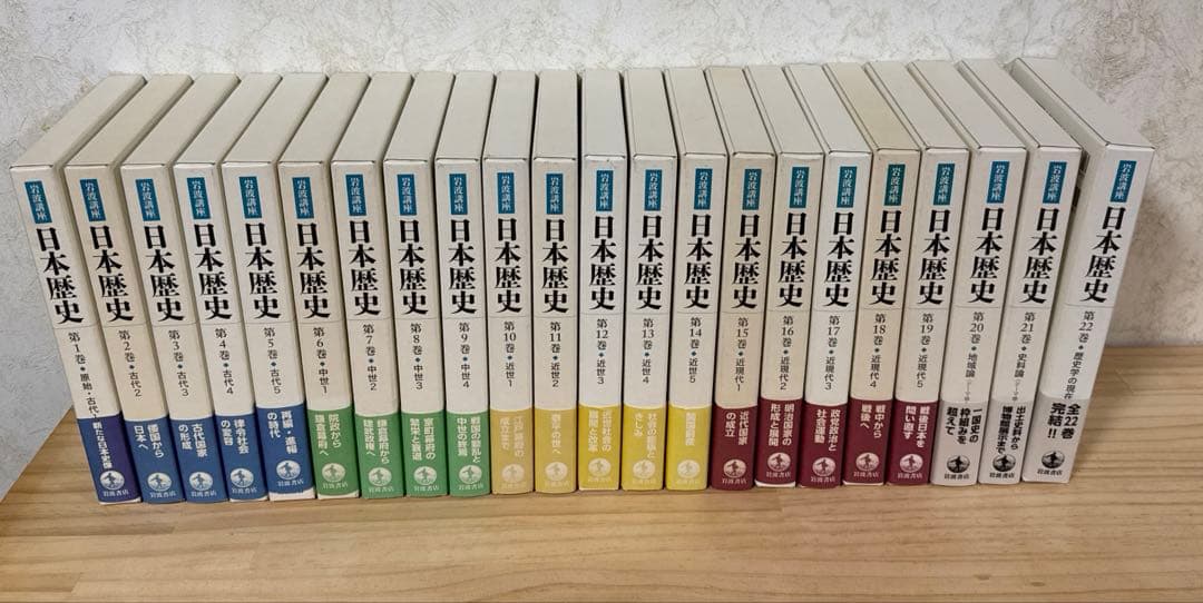 岩波講座日本歴史 全22巻