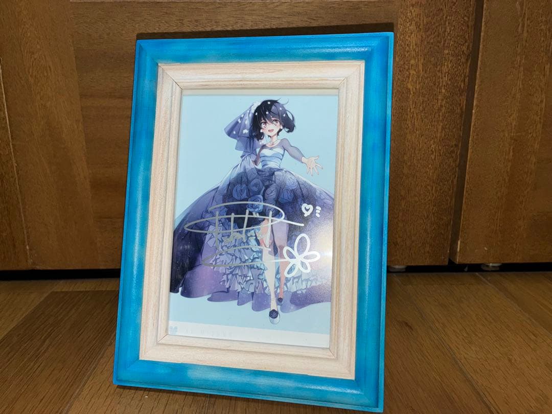 ゾンビランドサガ 水野愛 種田梨沙様 直筆サイン入りポストカード