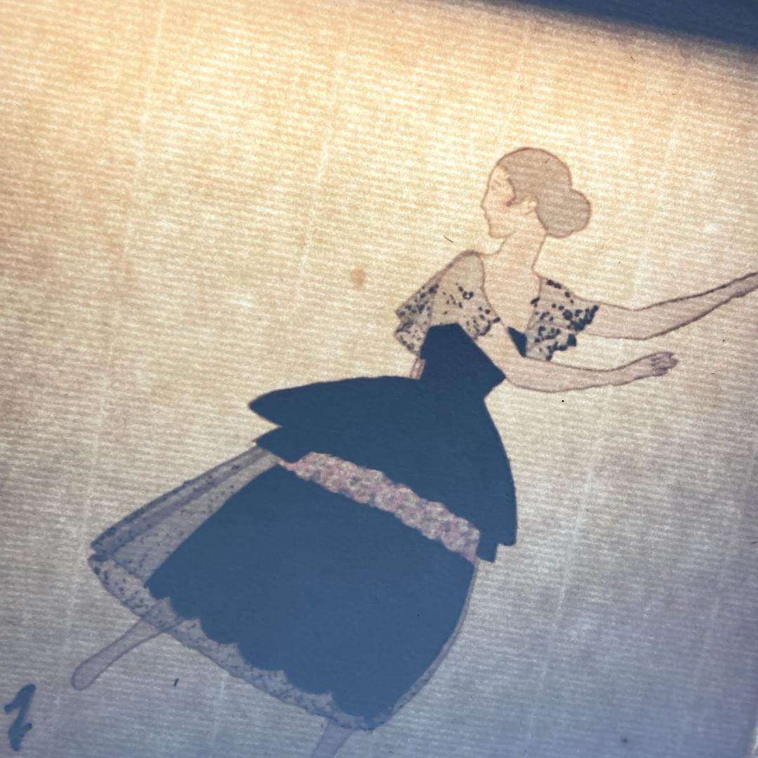 A.E.マルティ☆希少なファッションプレート『シンデレラ』CENDRILLON