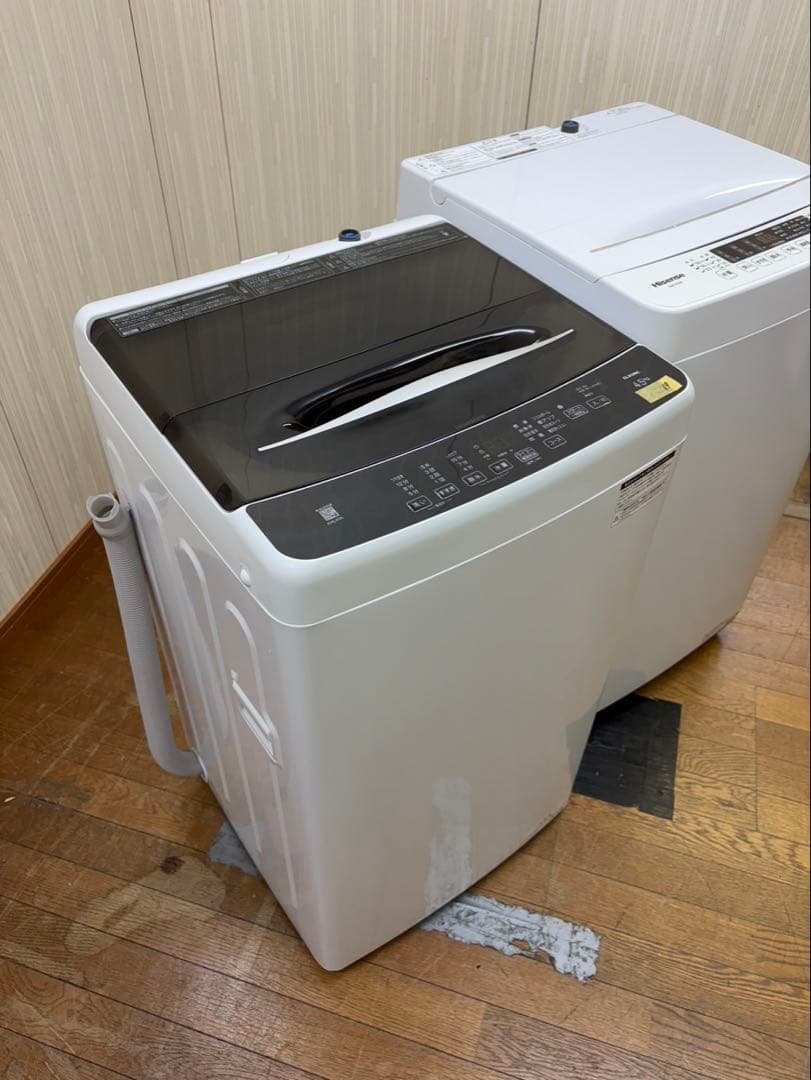 #69 ELSONIC 2023年 4.5kg EHL45A ノジマ 縦型洗濯機