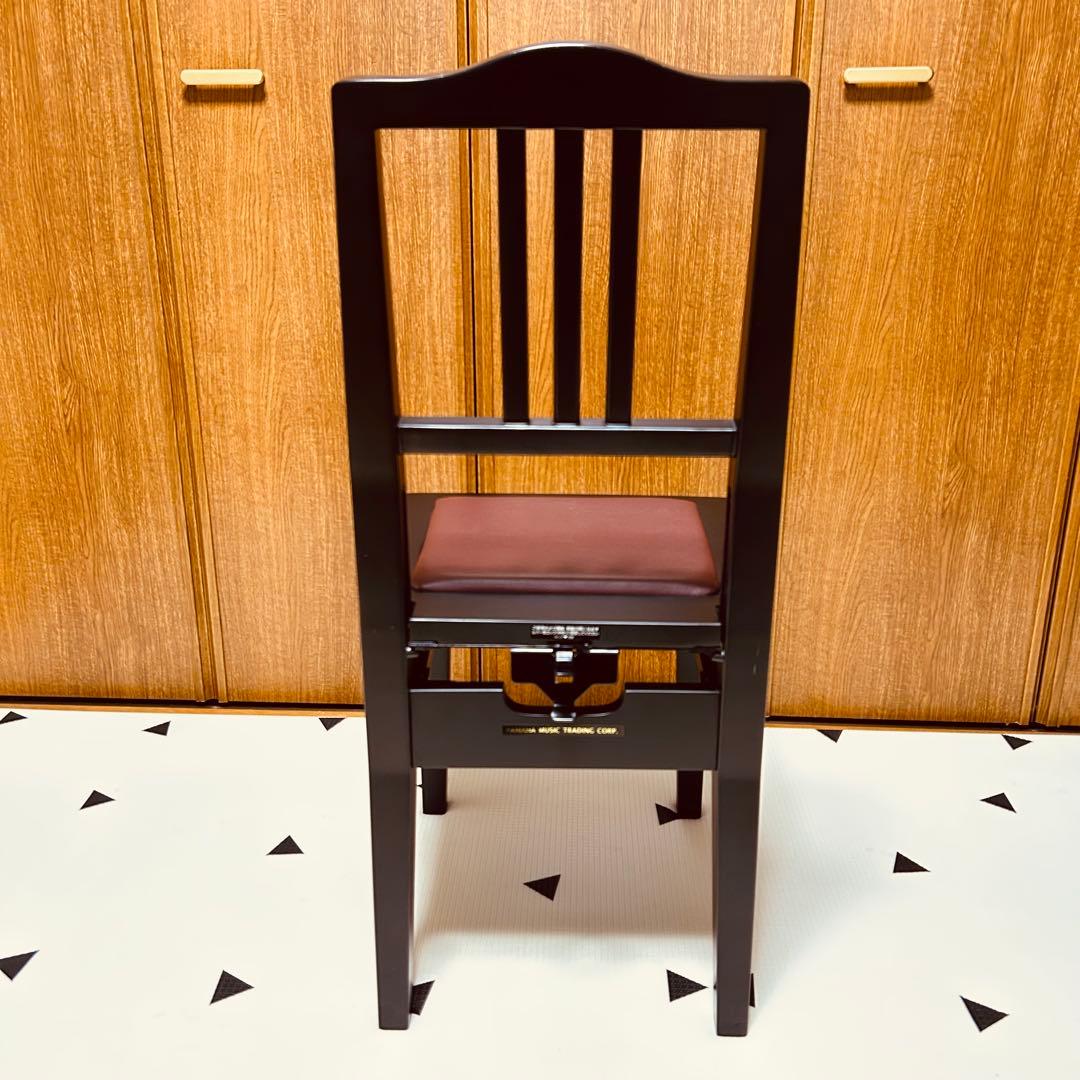 YAMAHA No.5A トムソン椅子 半艶塗装 ヤマハ ピアノ椅 フェルト付き