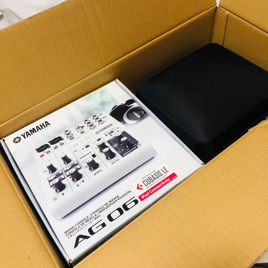 YAMAHA AG06 オーディオインターフェース　（iPhone対応）