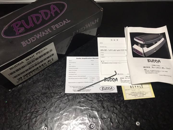 ギター Budda Wah