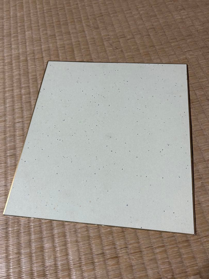 【直筆】ハイスクール奇面組 新沢基栄　サイン色紙 1988年