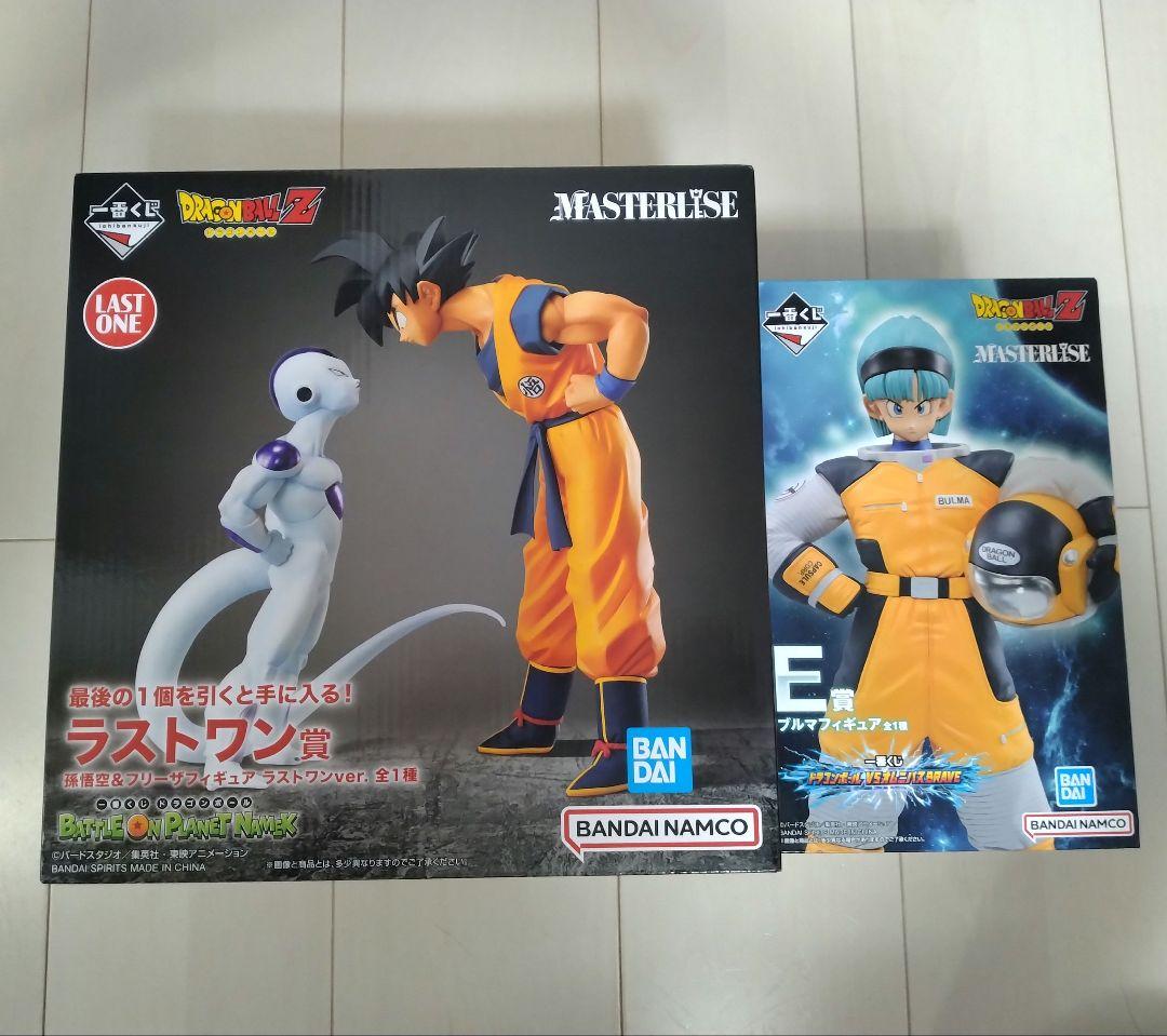 【未開封】ラストワン賞 孫悟空&フリーザ E賞 ブルマ 一番くじ ドラゴンボール