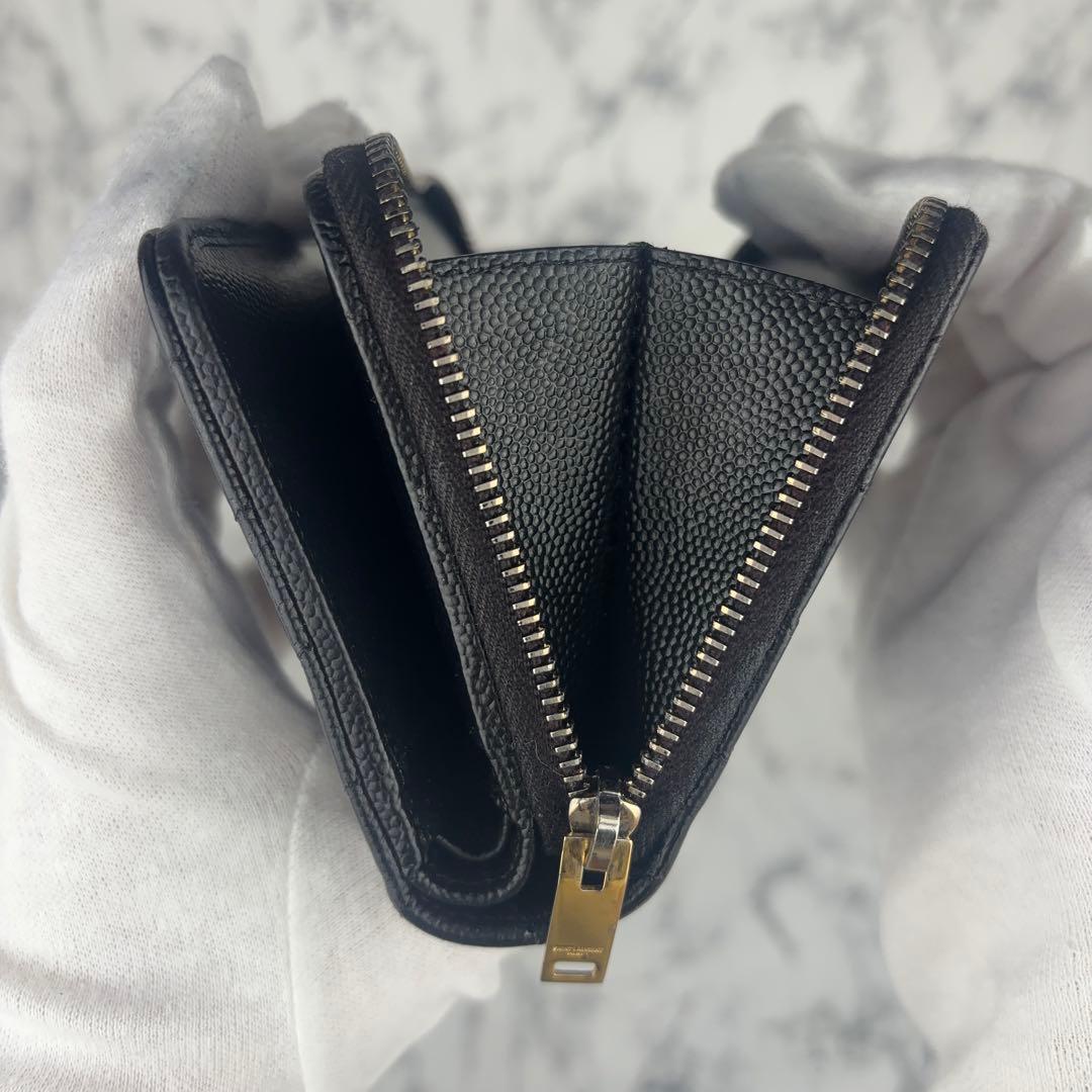 91 SAINT LAURENT サンローラン　二つ折り財布