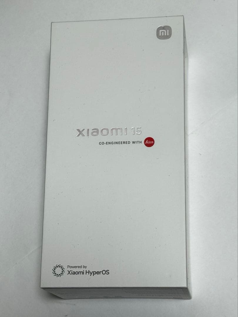 LEICA phone Xiaomi 15 White 250GB ROM美品