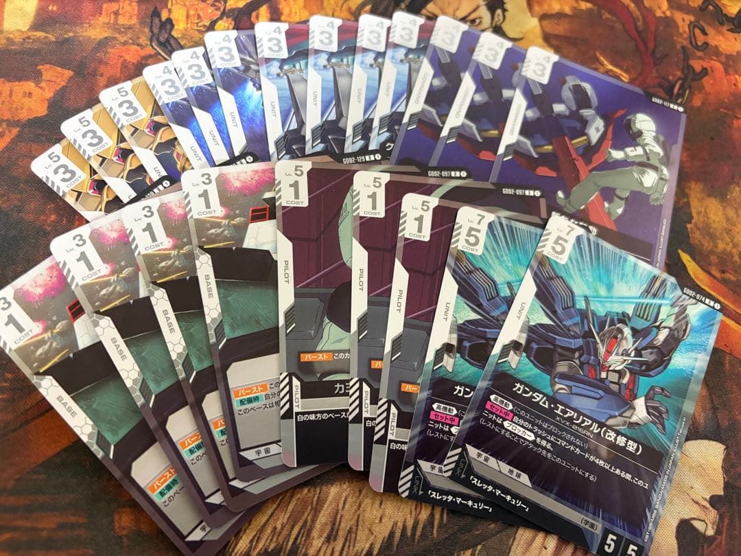 ガンダムカードゲーム　2弾　レア　まとめ売り　ほぼ3コン