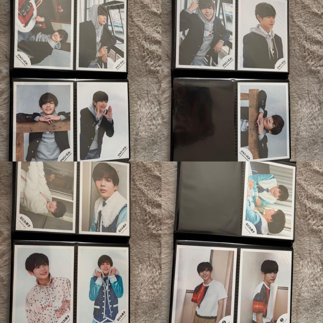 ジュニア時代 なにわ男子 長尾謙杜 フォトハンガー 公式写真 まとめ売り