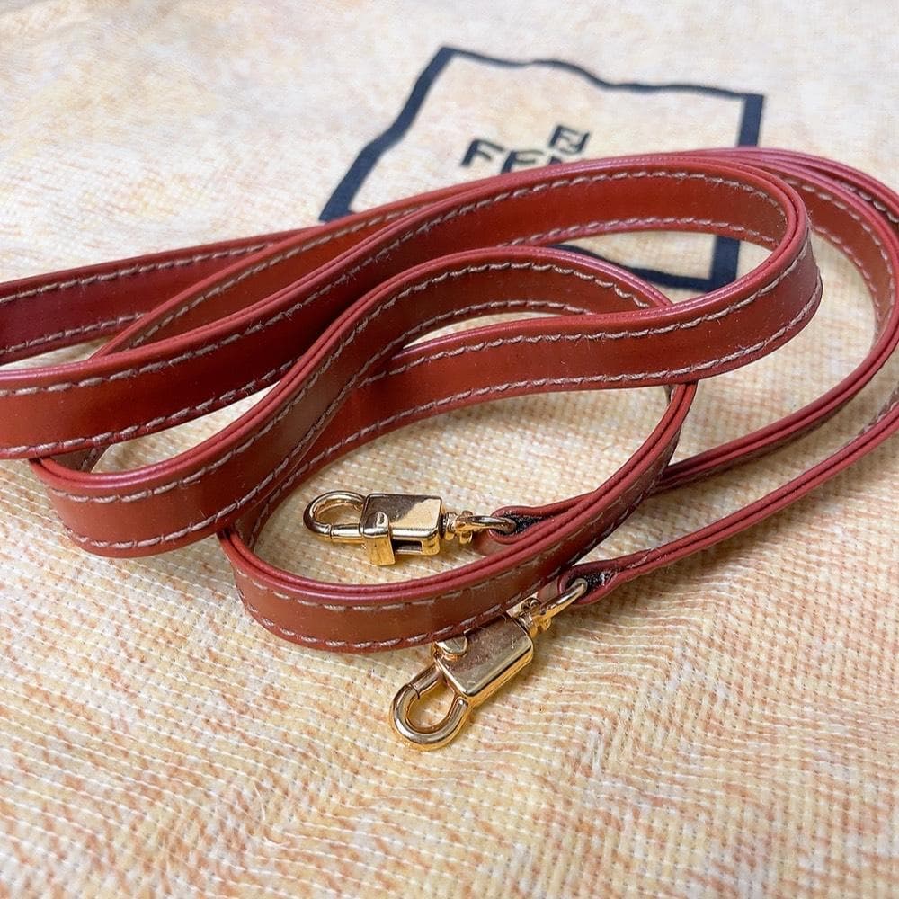 FENDI フェンディ ペカン柄 ハンドバッグ ショルダーバッグ 2way 金具