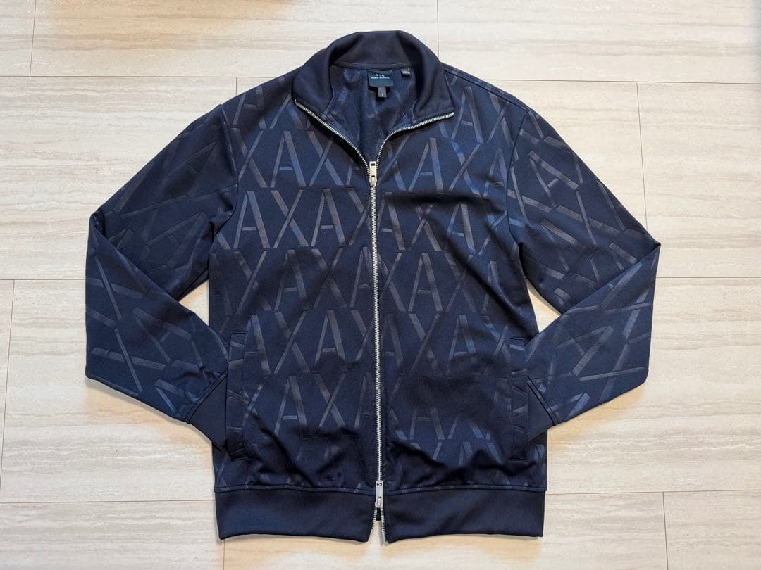 美品　アルマーニ エクスチェンジ トラックジャケット　ネイビー