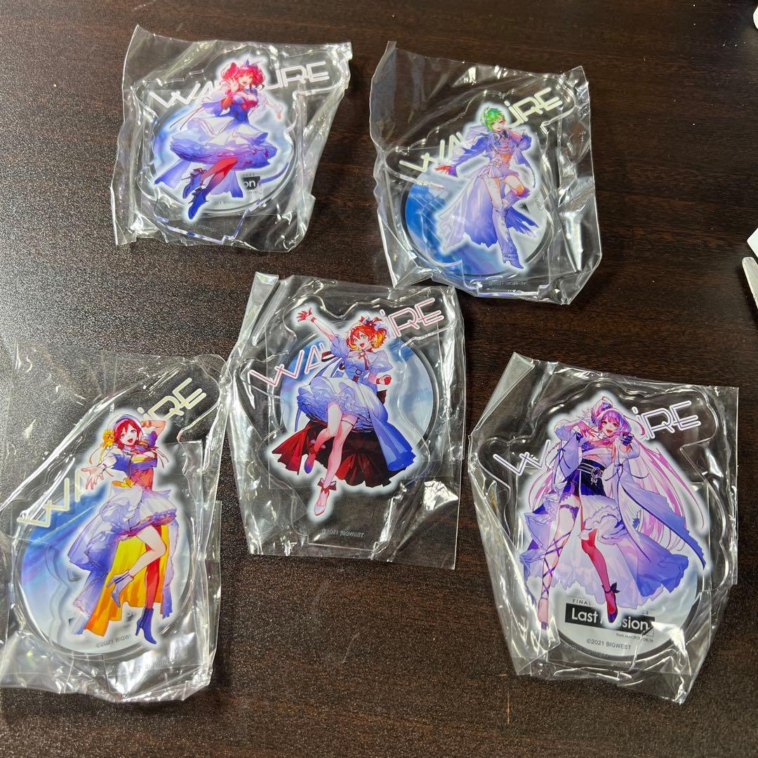 マクロスΔ ワルキューレ　ラストミッション　アクリルスタンド　セット