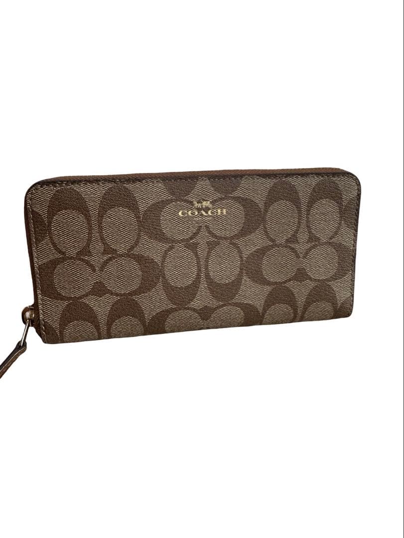 COACH コーチ シグネチャー ショルダーバッグ 長財布 セット ブラウン