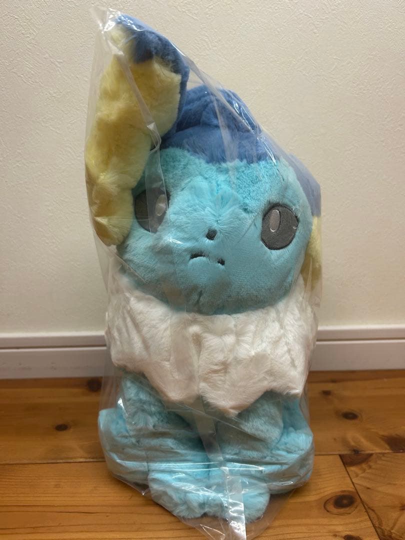 【新品・紙タグあり】シャワーズ ふわふわ抱きぬいぐるみ