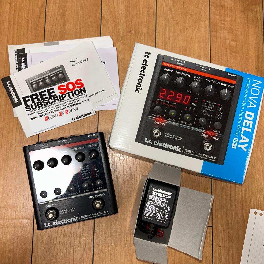 ギター tc electronic NOVA DELAY ND-1