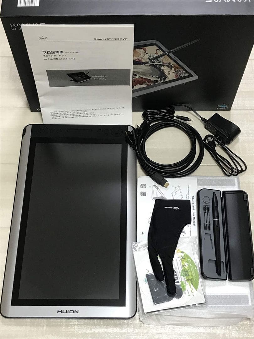 新品未開封 HUION液晶ペンタブレット KAMVAS GT-156HD V2