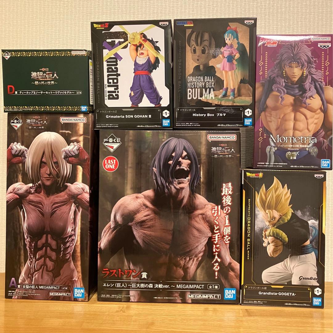 一番くじ　進撃の巨人　フィギュア　スペシャルセット