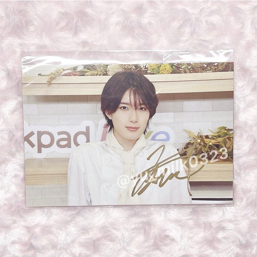 ♡ 【激レア】M!LK 山中柔太朗 直筆サイン cookpad Live ♡