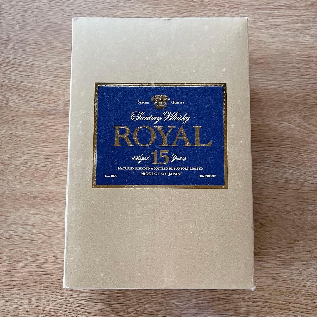 【未開栓】サントリーウイスキーローヤル15年