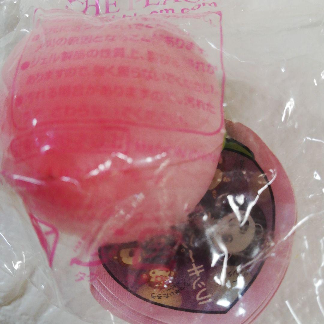 【未開封品】THE PEACH オールドブルーム ジェル桃 絵柄入り スクイーズ