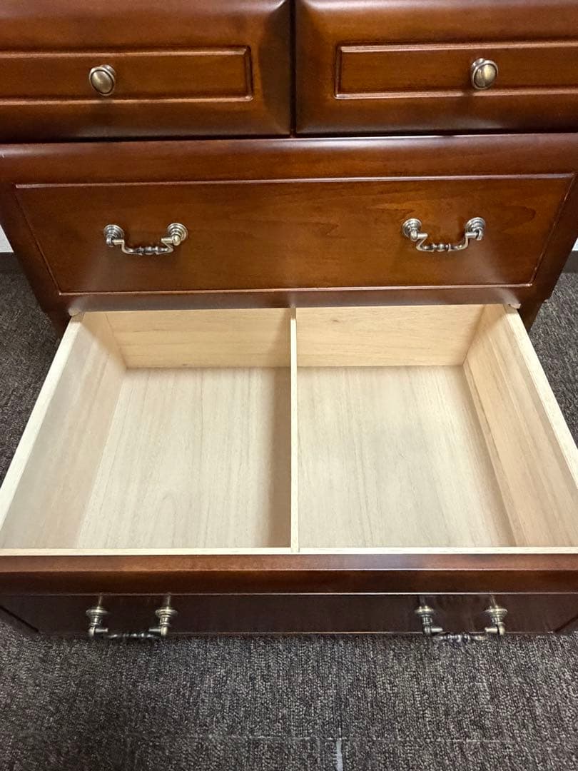 昭和レトロ 武富木工 キャビネット 食器棚 アンティーク調