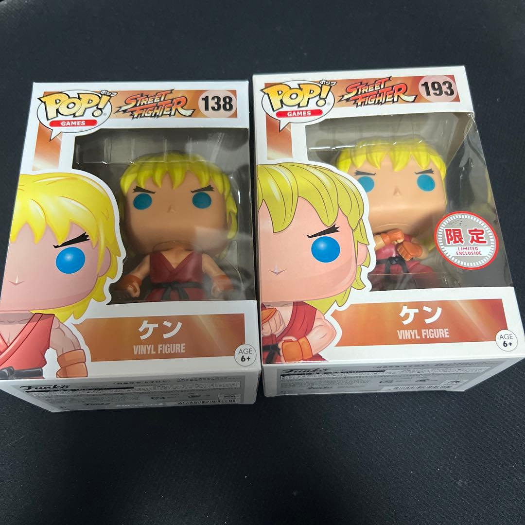 Funko POP！　ストリートファイター　ケン　フィギュア