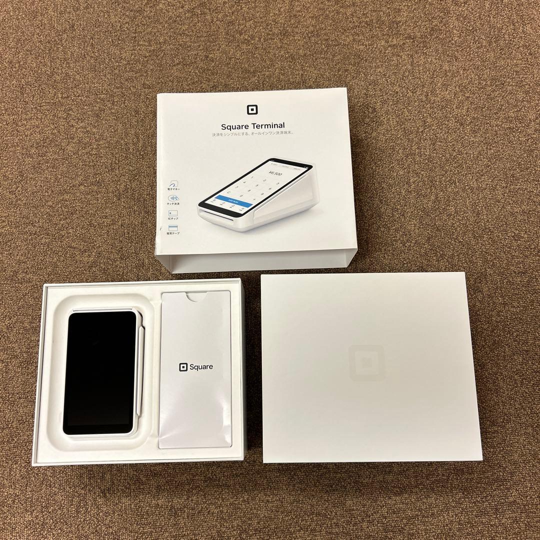 Square Terminal ホワイト 充電器&取扱説明書付き