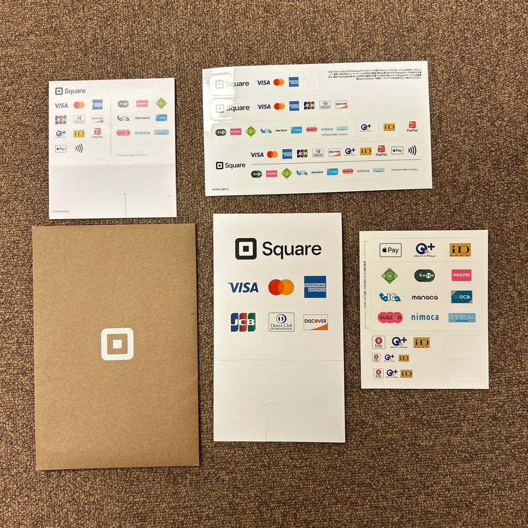 Square Terminal ホワイト 充電器&取扱説明書付き