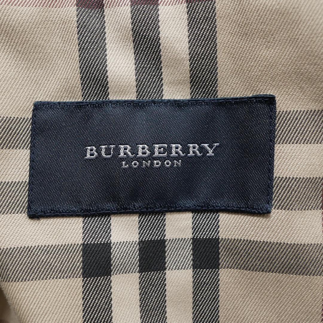 美品【バーバリー】2WAY ブルゾン LL ノバチェック ライナー付き ブラック