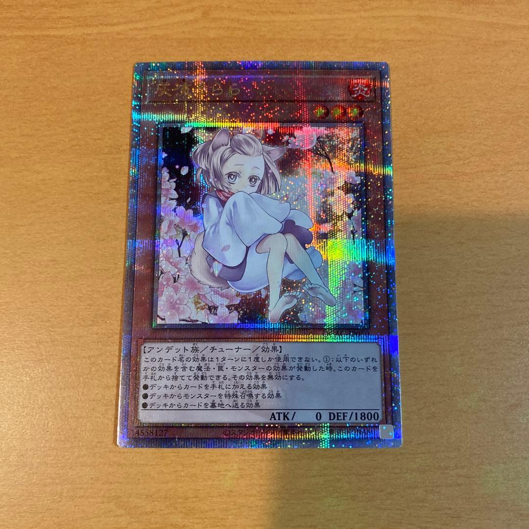 遊戯王　灰流うらら　25thシークレットレア　絵違い