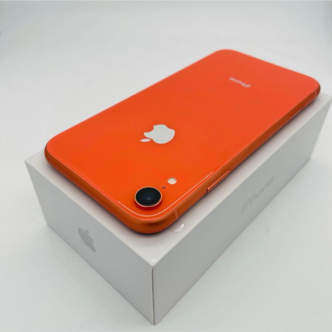 未使用 iPhone XR 128 GB SIMフリー コーラル 本体