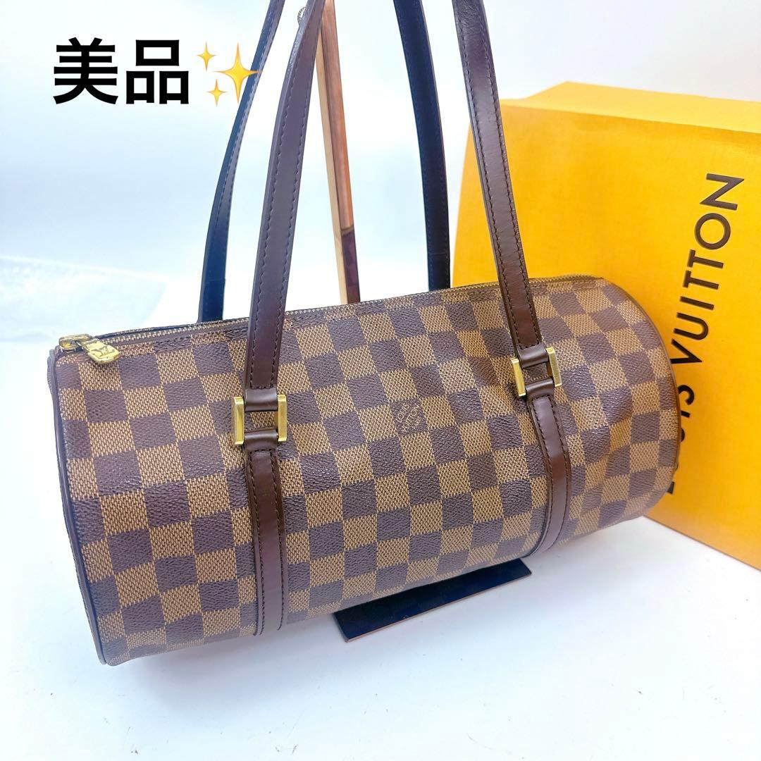 ルイヴィトン　ダミエ　ミニボストンバッグ　パピヨン30