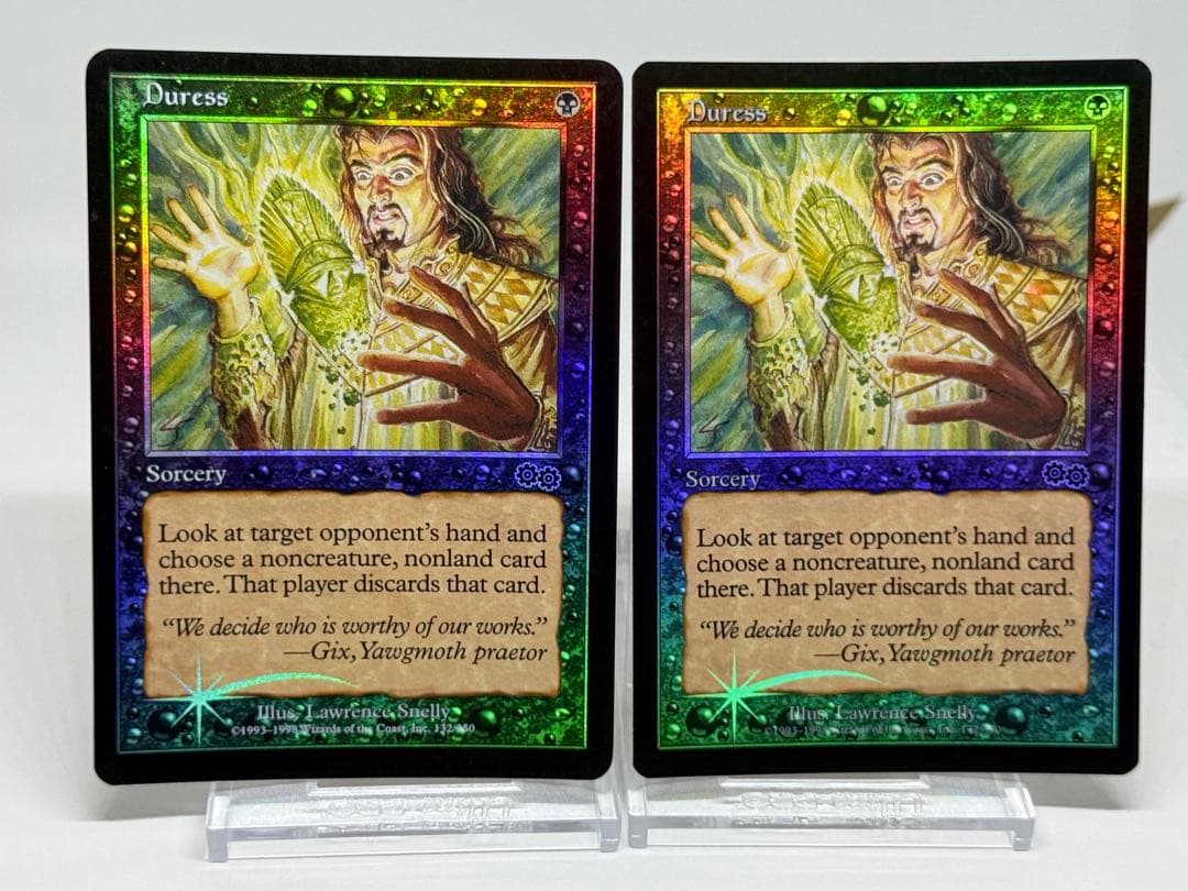 希少品　英語【Foil】強迫(アリーナ)[USG-P] 2枚セット