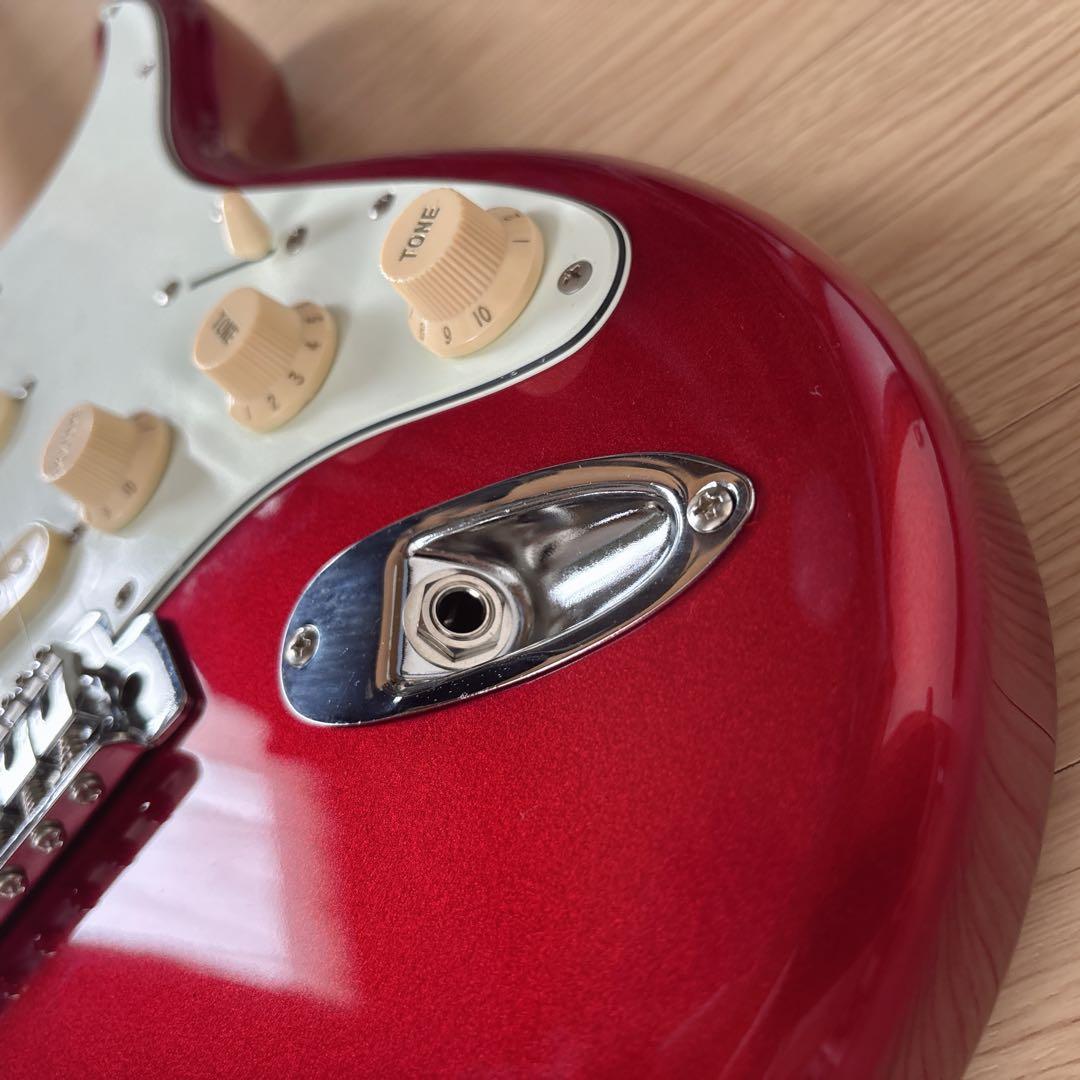 Bacchus ストラト BST-1RSM キャンディアップルレッド